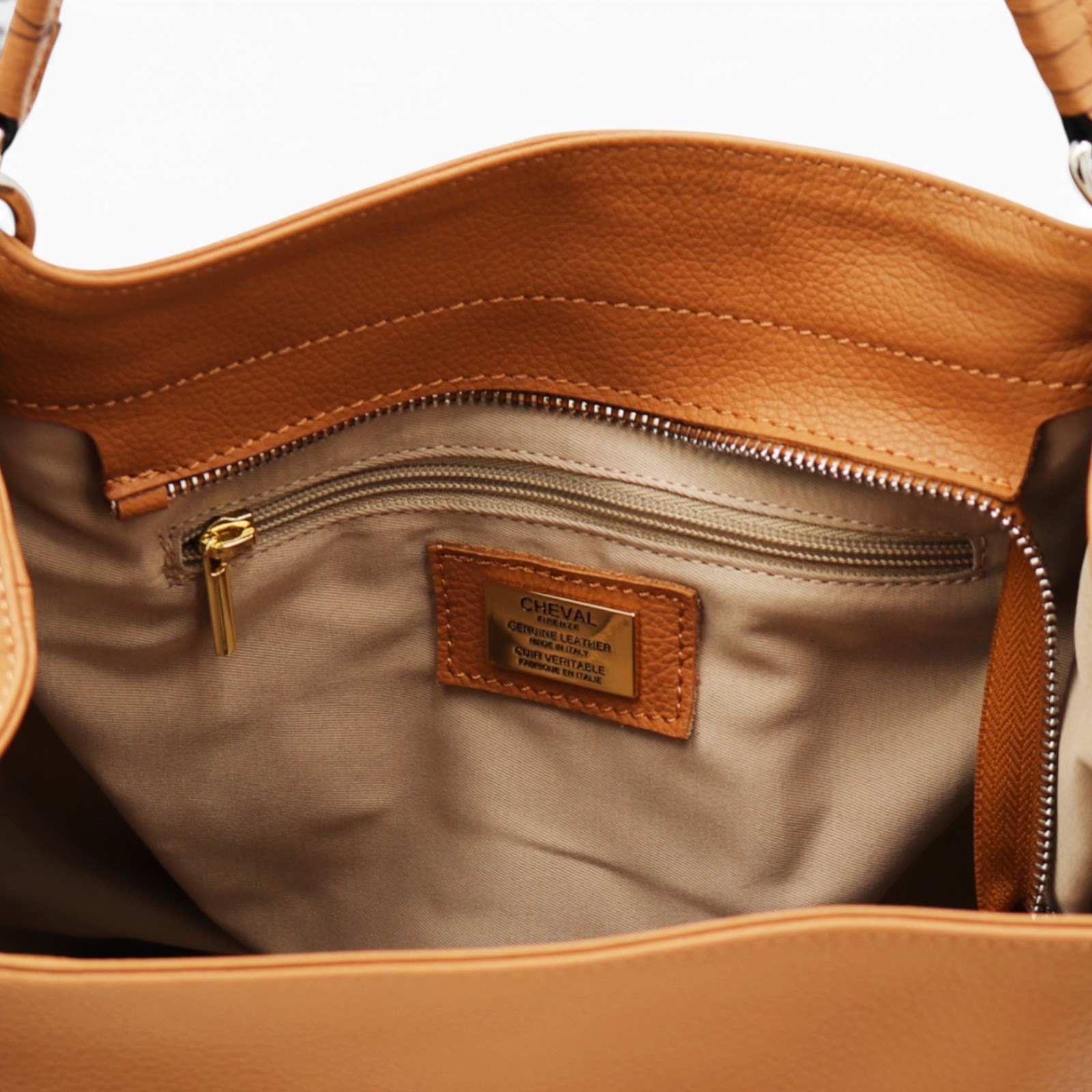 Borsa a Mano Cheval Firenze Thea Cuoio