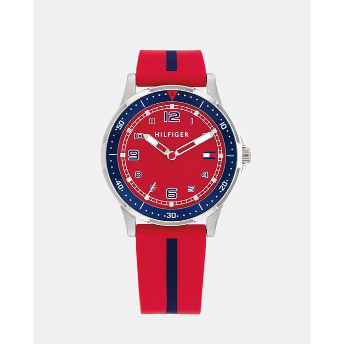 Reloj Tommy Hilfiger 1720035 Infantil Analogico Cuarzo con Correa de Silicona