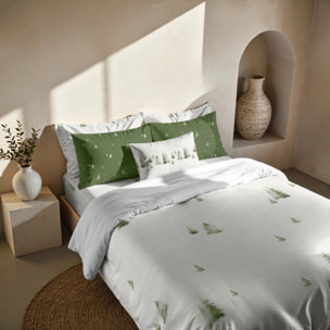 Housse de couette avec boutons-pression Christmas Grove