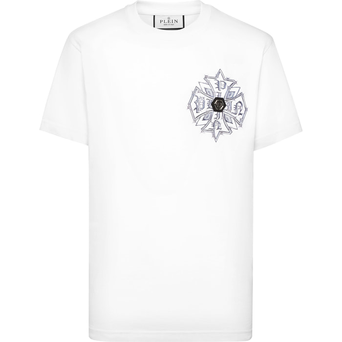 PHILIPP PLEIN T-Shirt Round Neck Ss GOTHIC PLEIN