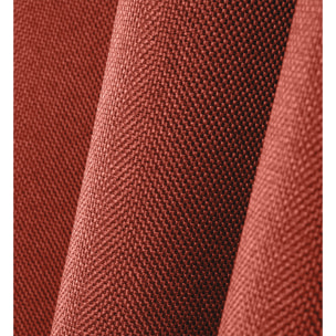 Rideau occultant uni tramé - Terracotta