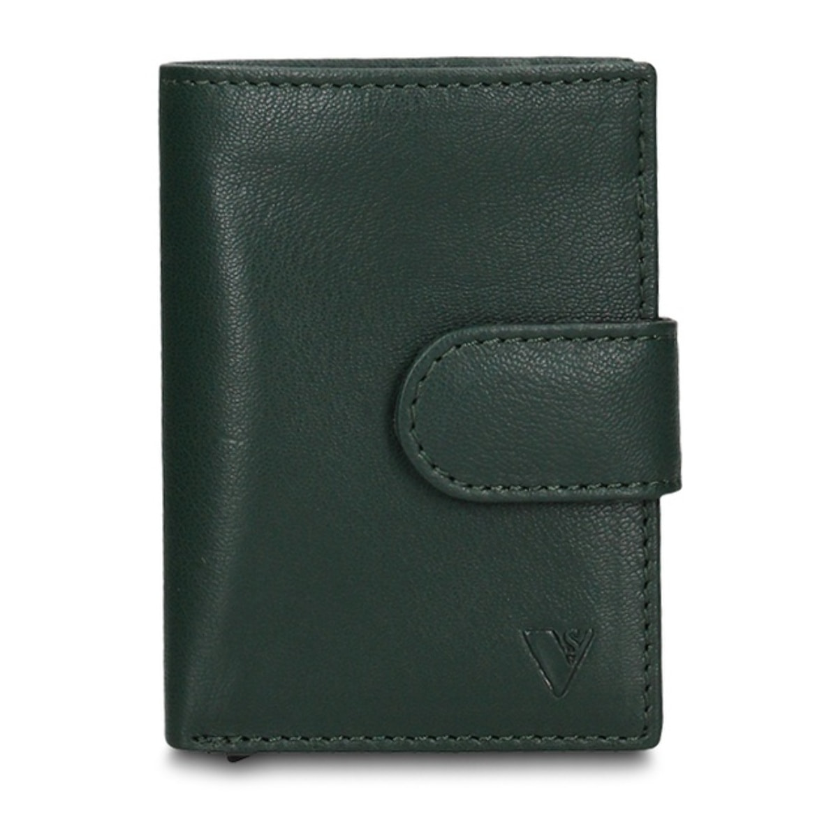 Portafoglio uomo in vera pelle - Modello Vesper Pro - Casual - 7.5 x 10.0 x 2.0 cm