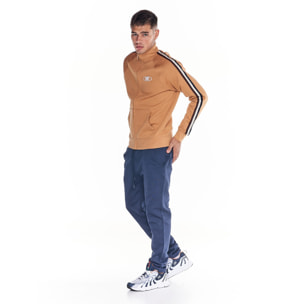 Tuta da uomo collo in piedi full zip Earth Tones