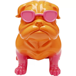 Déco Fashion bouledogue rose 37cm Kare Design