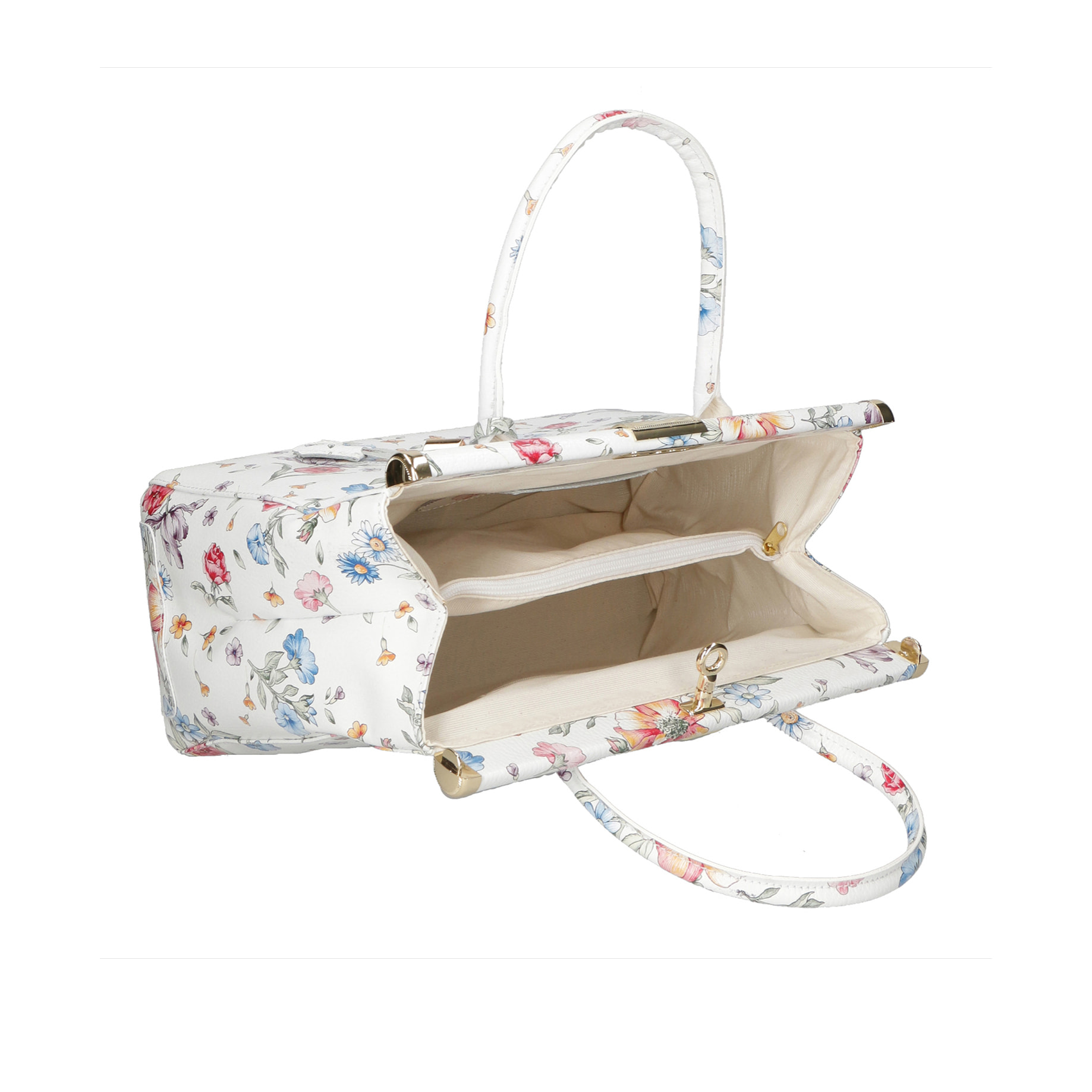 Borsa a mano da Donna Cecilia in Vera Pelle Made in Italy 26x35x16 cm