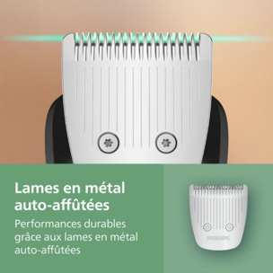Tondeuse multi usages PHILIPS MG5931/15 Series 5000,  13 hauteurs de coupe, précision 0,5 mm, autonomie 120 mn