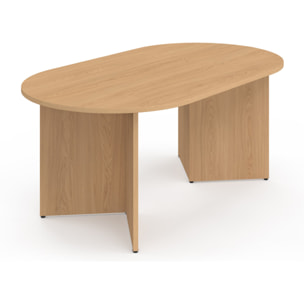 Table basse Gabin effet hêtre