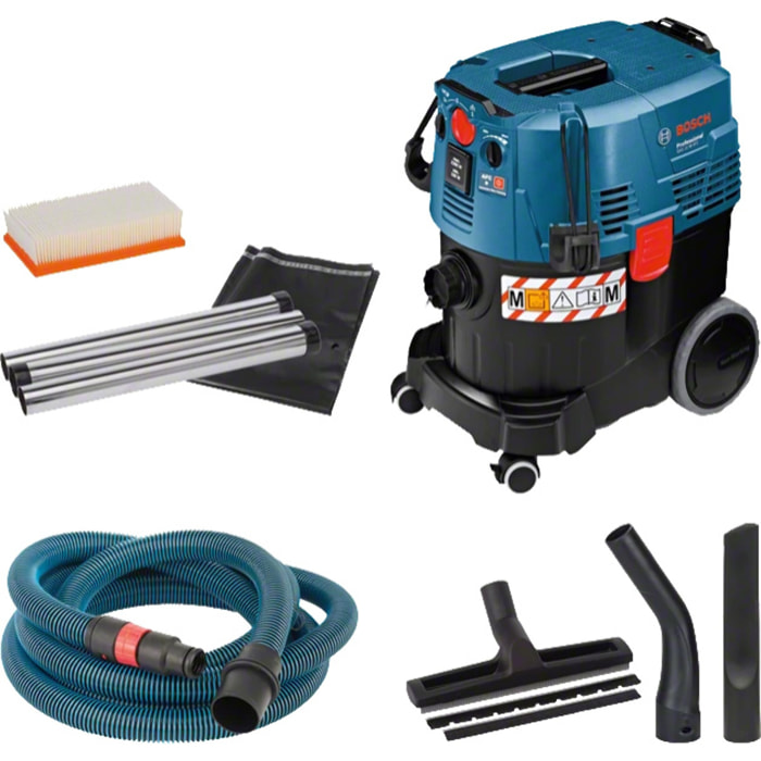 Aspirateur Eau et poussières GAS 35M AFC 1380 W - 230 V - BOSCH - 06019C31W0