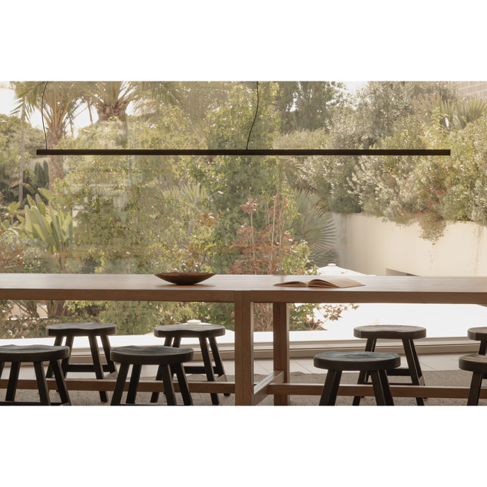 VICO 1150 Colgante negra con florón de superficie