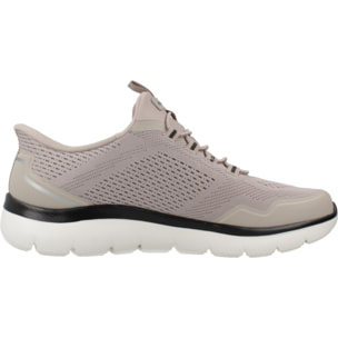 Sneakers De  Hombre Summits-top Rate Marron Claro