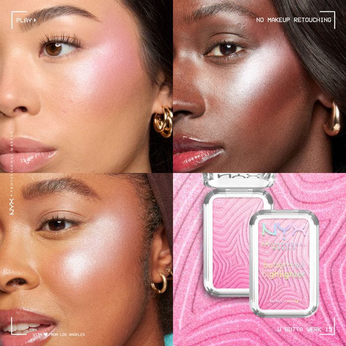 NYX Professional Makeup Buttermelt Highlighter U BUTTA WERK