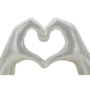 SCULTURA LOVER SILVER CM 25X7,5X13,5