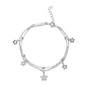 Pulsera Mil Estrellas Plata