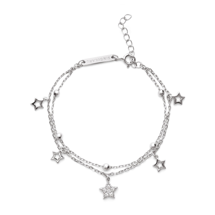 Pulsera Mil Estrellas Plata