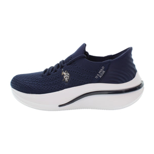 U.S. Polo Assn. - Sneakers CLAUDE003W/5T1 in tessuto per donna