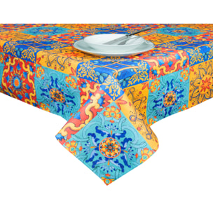 Nappe 140×180 Excelsa – Trinacria, Coton Multicolore
