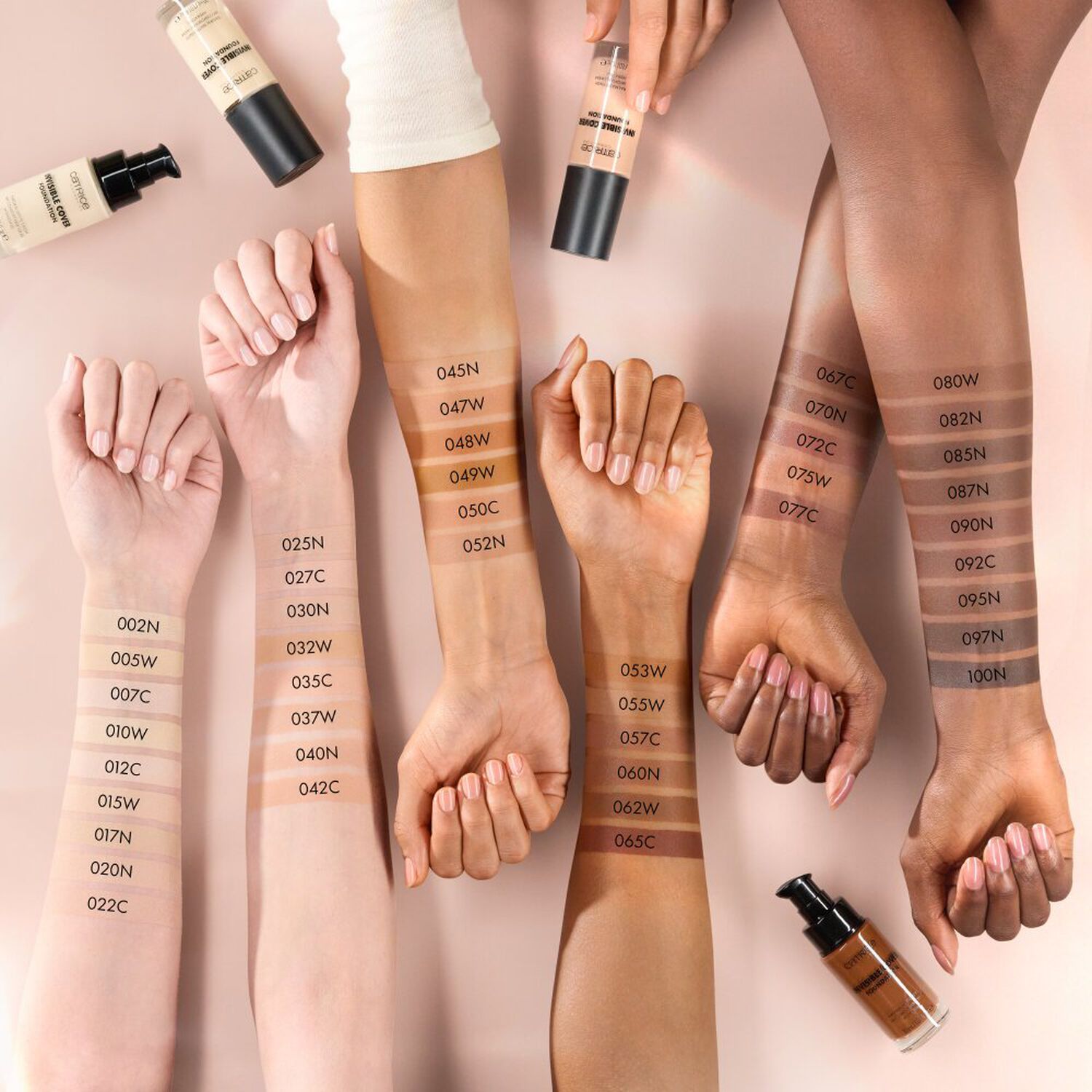 Invisible Cover Foundation - Fond de Teint Couvrant Invisible Fini Mat 30ml