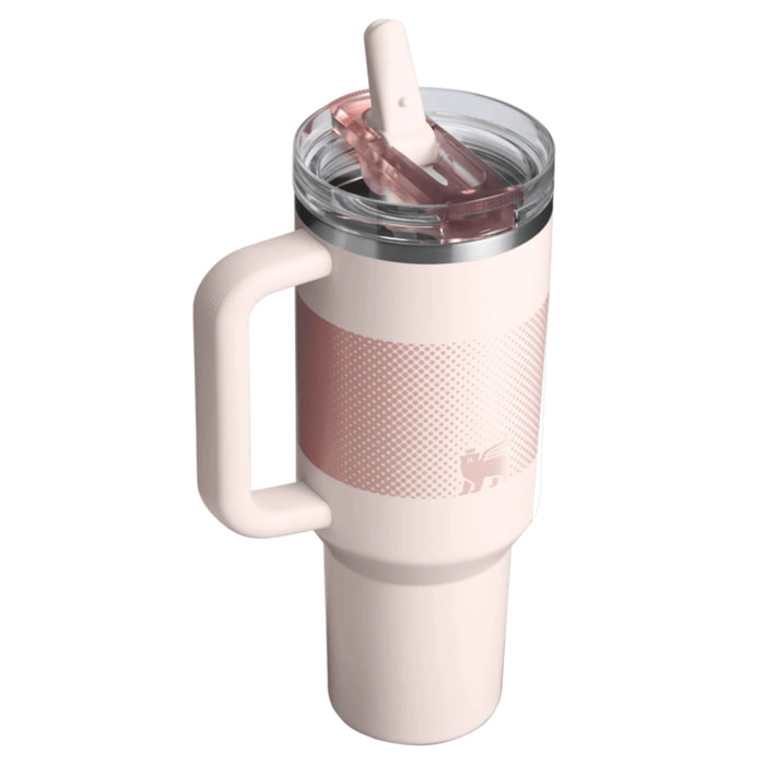 Botella de agua Isotermica - 1,18L - QUENCHER® PROTOUR FLIP STRAW TUMBLER - Rose Quartz Fade