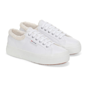 Scarpe da donna Superga Bianco 2740 PLATFORM VEGAN MATERIAL