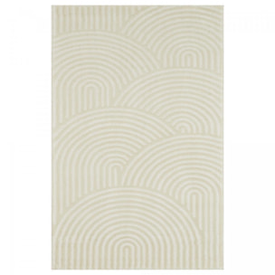 Tapis salon 160x230 CEROTEA Crème tapis tendance
