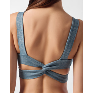 PLEIN SPORT Sports Bra LOGO