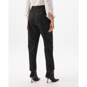 Pantaloni Jogger Paisley Diplomatico