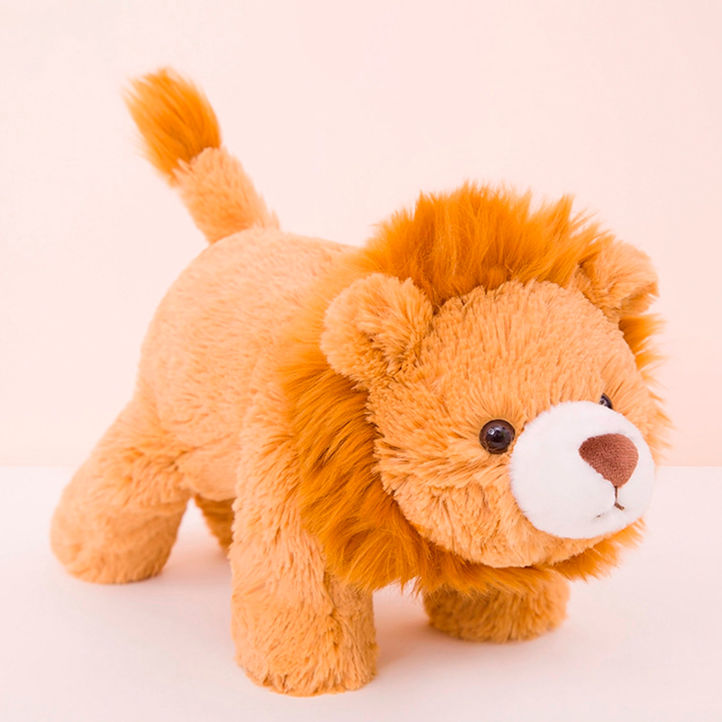 Peluche extra morbido e soffice. Design cucciolo di leone. 48 cm.