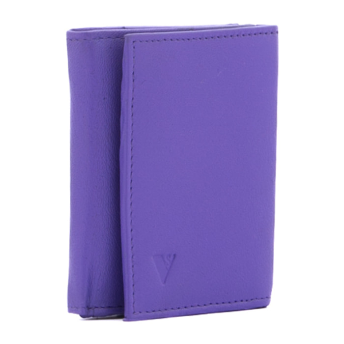 Portafoglio  da donna ecopelle Prodotto Vegano 12x10x3 cm