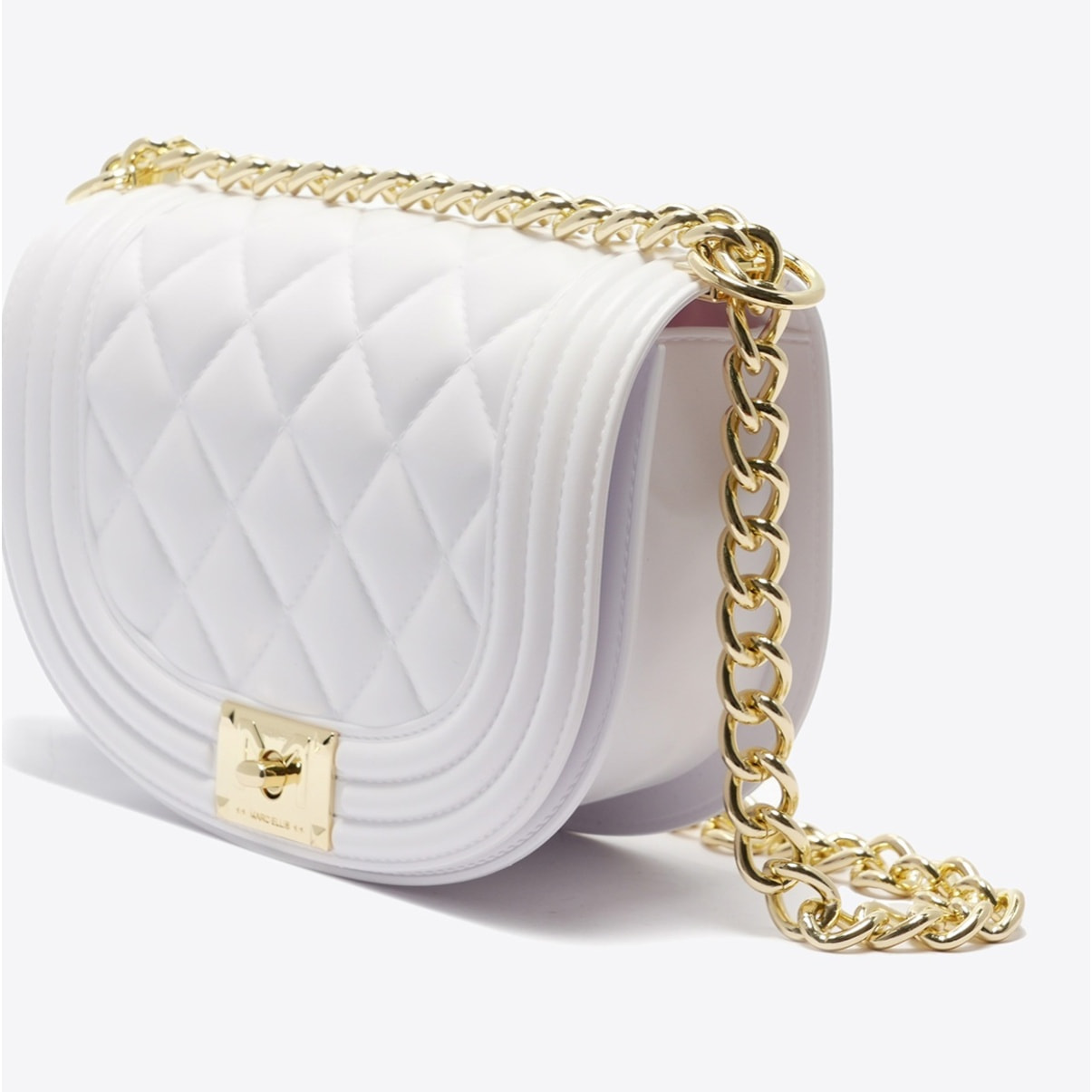 Borsa a mano da donna - Modello False - 100% PVC - 20.5 x 15.5 x 7.0 cm