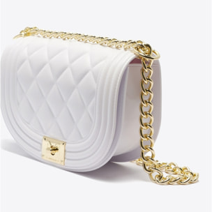 Borsa a mano da donna - Modello False - 100% PVC - 20.5 x 15.5 x 7.0 cm