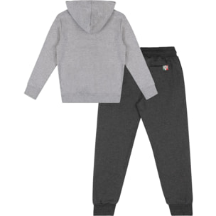 Tuta invernale da bambino con cappuccio e zip "Vintage"