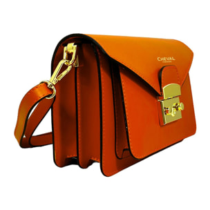 Bolso Cruzado Cheval Firenze Zaniah Naranja Oscuro