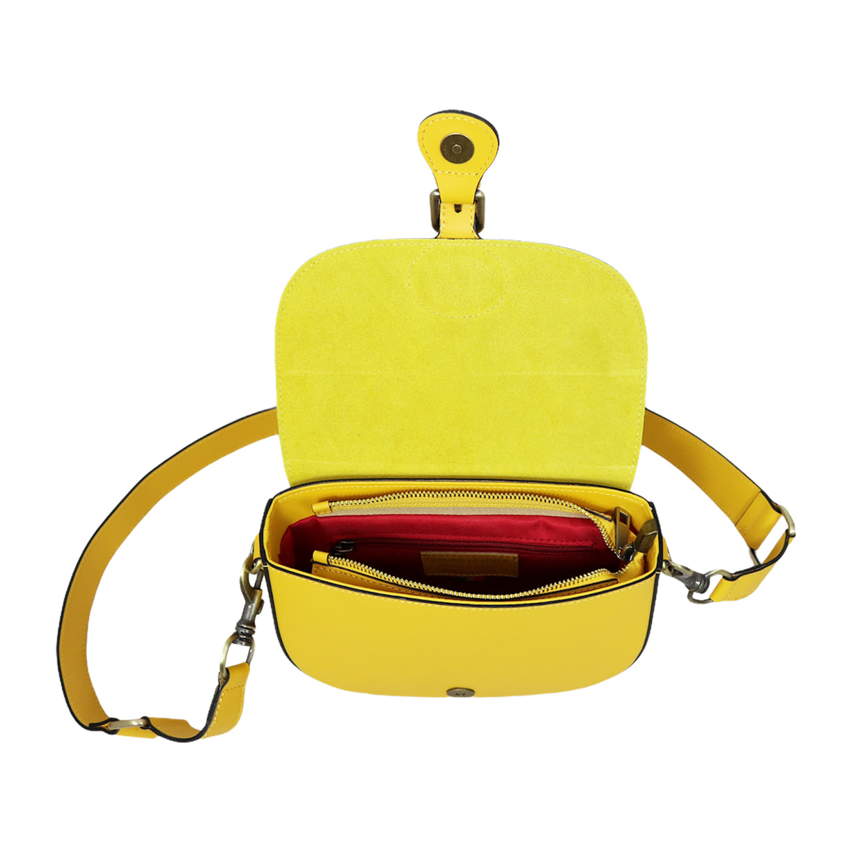 Bolso Cruzado Cheval Firenze Sole Amarillo