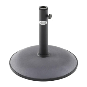 Pied de parasol rond Gris
