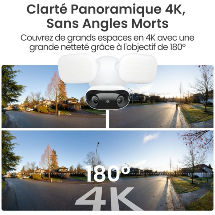 Caméra de surveillance REOLINK Floodlight F751W Blanche