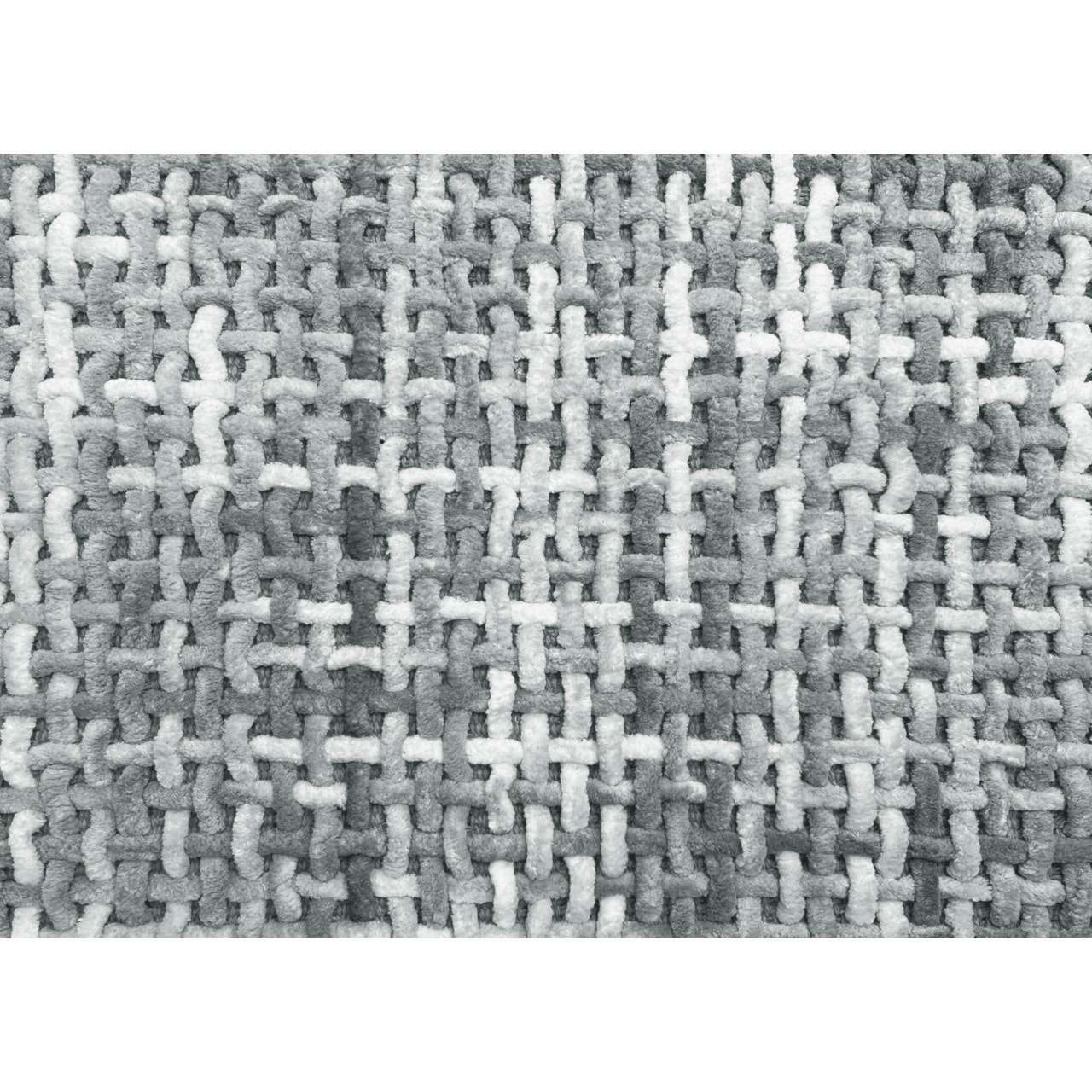 Tappeto Bagno Doccia Antiscivolo Super Assorbente Modello Plot Grigio