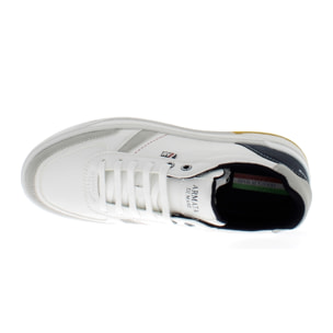 Armata di Mare Scarpe Uomo Sneakers Casual Stringate con Soletta Rimovibile in Memory Foam AMU S24D555 Off White