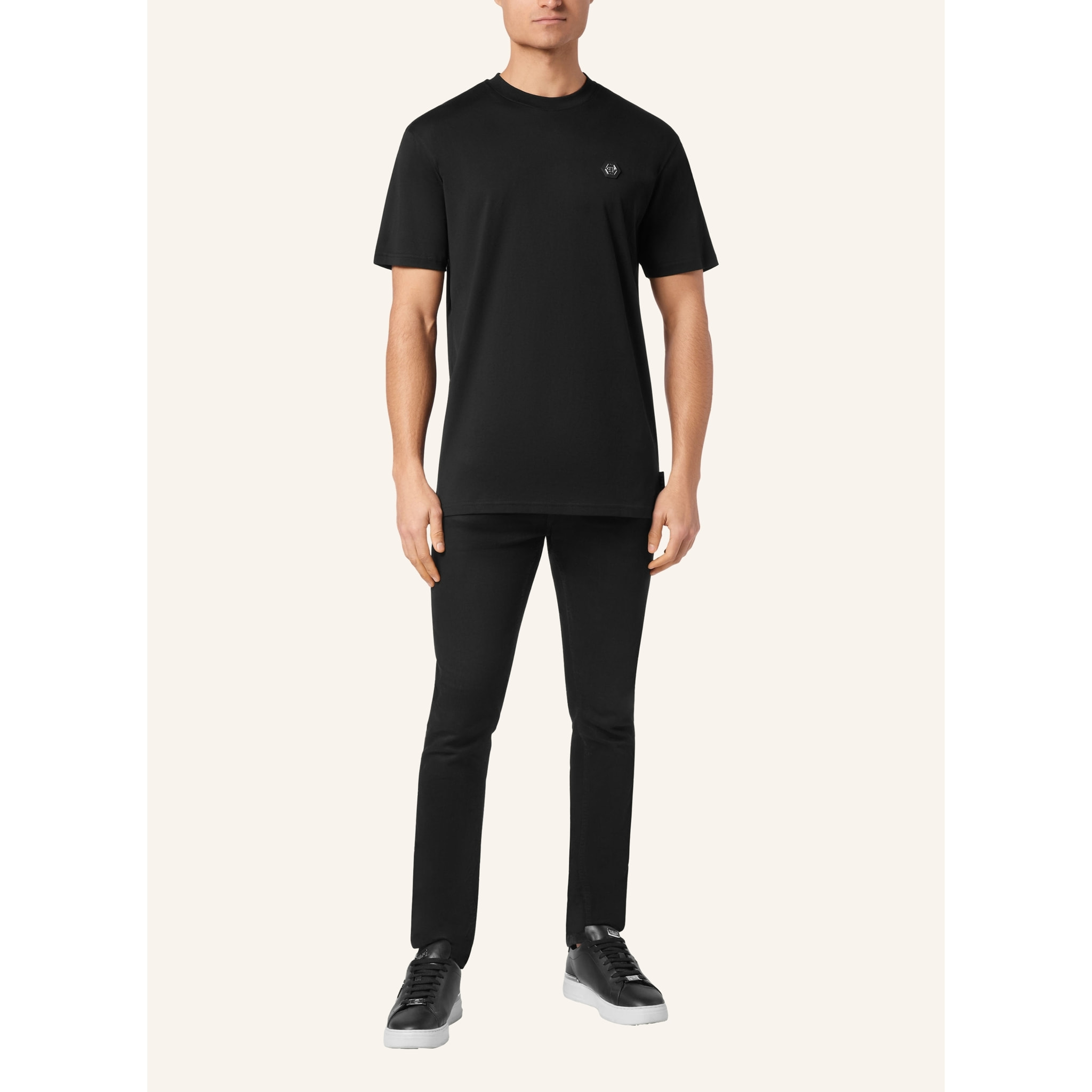 PHILIPP PLEIN T-Shirt Round Neck GOTHIC PLEIN