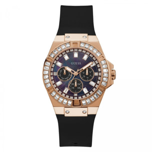 Reloj Guess GW0118L2 Mujer Analogico Cuarzo con Correa de Silicona