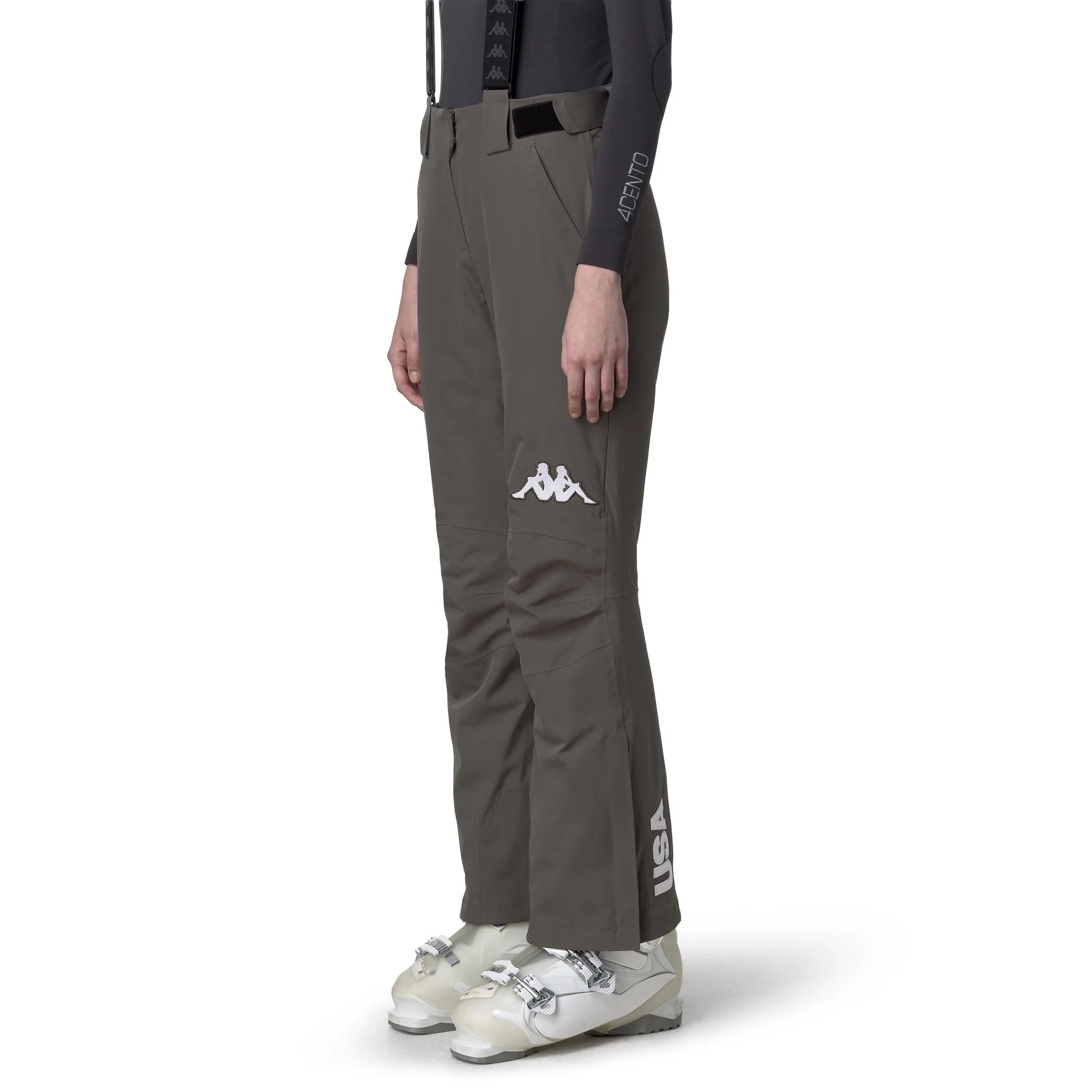 Kappa - Pantalones Mujer Verde - 8Cento 834 Us