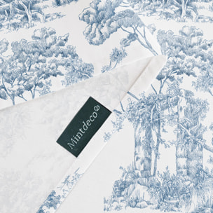 Mantel antimanchas PORTO AZUL - 100% algodón