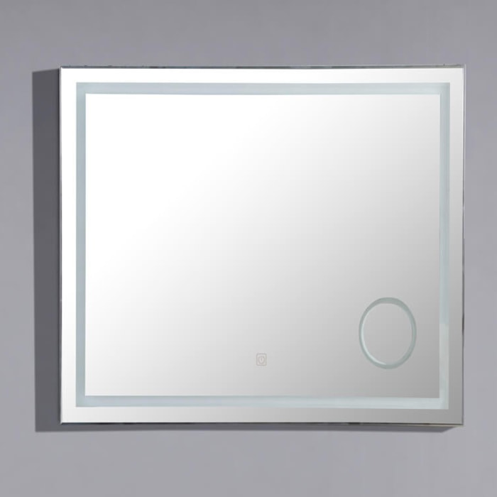 Miroir salle de bain LED Zoom 90 cm