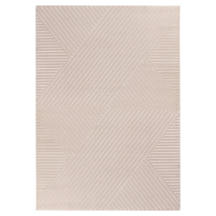OIA - Tapis moderne à motif nuance ton sur ton Beige