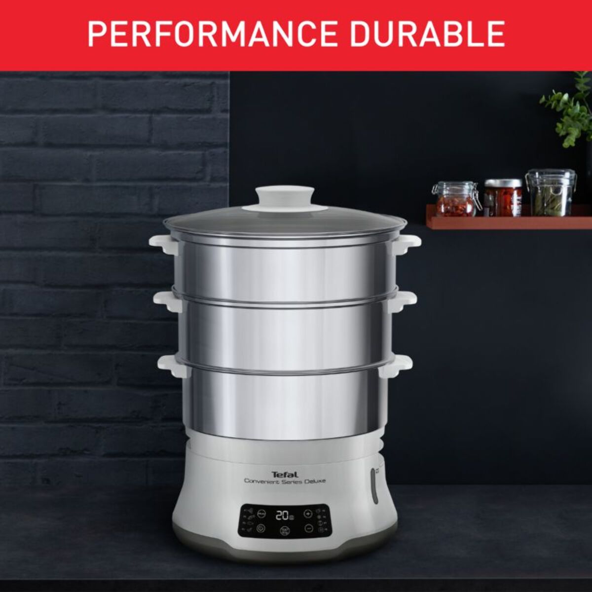 Cuiseur vapeur TEFAL Convenient series deluxe VC502D10