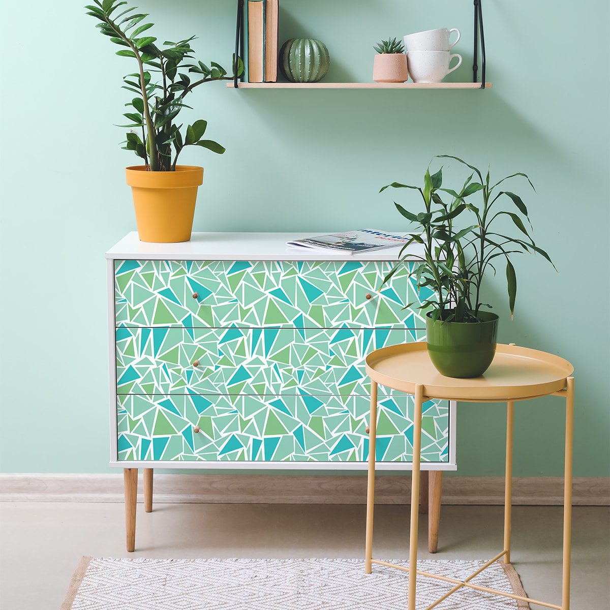 Sticker meuble terrazzo palermitano 60 x 90 cm