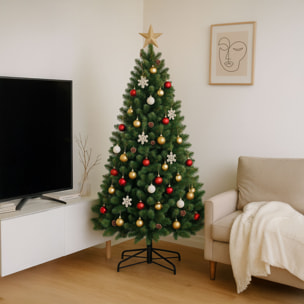 Boho - Albero di Natale con pigne in PVC ø111x180H cm, 697 Punte