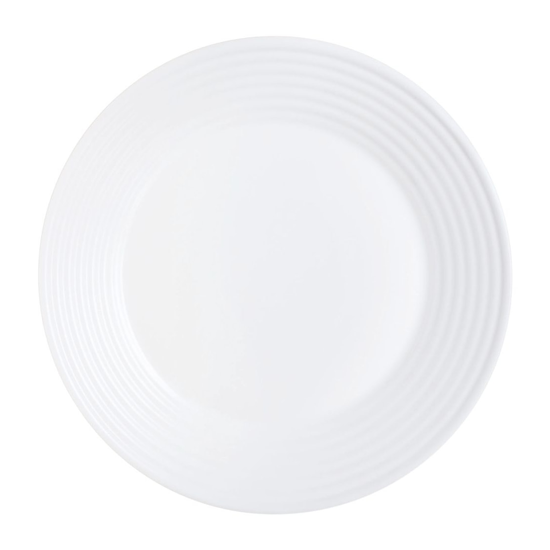 Assiette plate   Harena - Luminarc - en verre opale extra résistant
