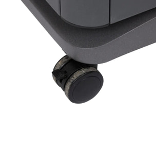 Coffre de rangement 450L Alumia gris graphite en aluminium
