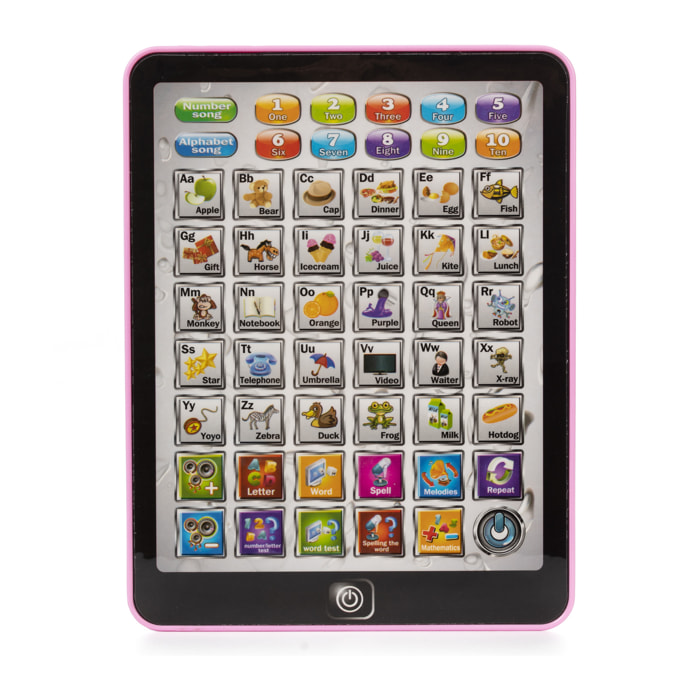 Macchina per l'apprendimento dell'inglese con suoni.