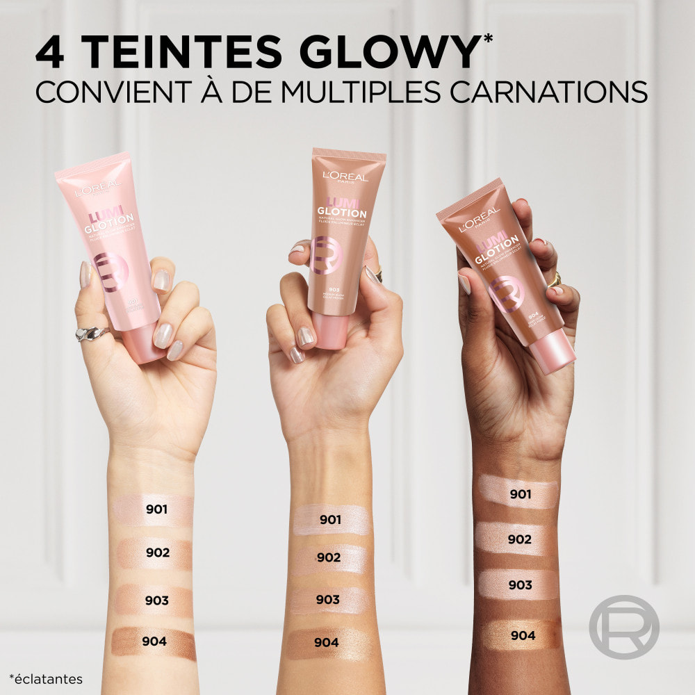 L'Oréal Paris Fluide Enlumineur Eclat Lumi Glotion Éclat Foncé 40ml